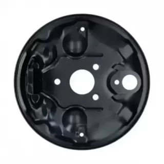 Bakplate, foran