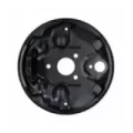 Bakplate, foran