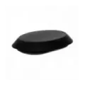 Antennehull plugg, sort, stk