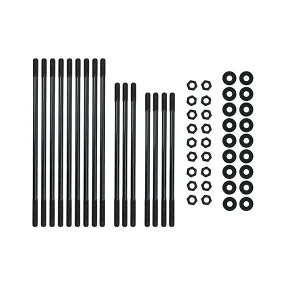 Sylinderboltsett 8mm std lengde Krom-