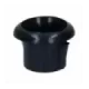 Foring dørlåsknapp Sort