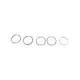 Stempelringer, 90mm, 2/2/4mm
