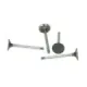 Inntaksventiler 39,3mm, 8mm guide