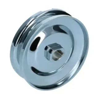 Remskive dynamo/dynamo 12 Volt, krom