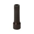 Tennpluggkontakt, kort (brun)