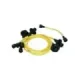 Pluggkabel-sett Type1 kobber - gul