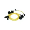 Pluggkabel-sett Type1 kobber - gul
