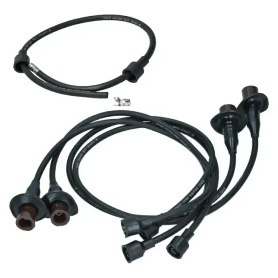 Pluggkabel-sett Type1 kobber - svart,