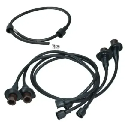 Pluggkabel-sett Type1 kobber - svart,