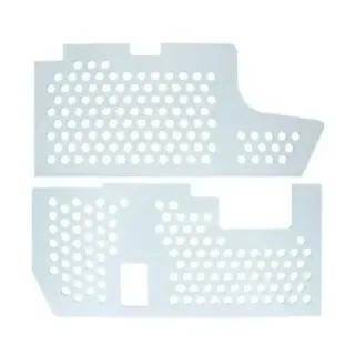 Platesett for isolering av motorrom