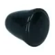 Viskerbryterknapp, svart (4 mm)