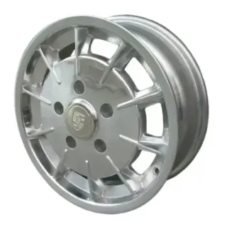 Felg gassbrenner, polert, 5 bolt (5x130)