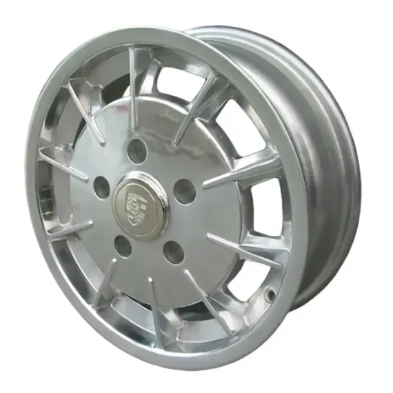 Felg gassbrenner, polert, 5 bolt (5x130)
