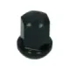 Felgmutter 911 sort aluminium