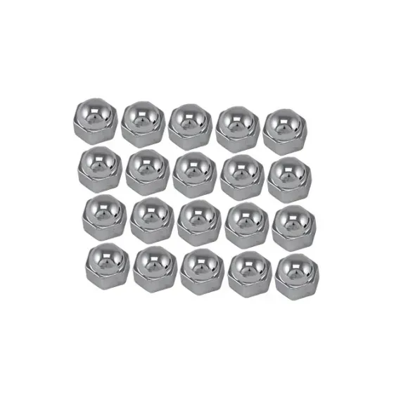Krom bolthetter, Ø 19 mm, 20 stk