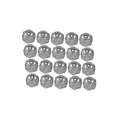 Krom bolthetter, Ø 19 mm, 20 stk