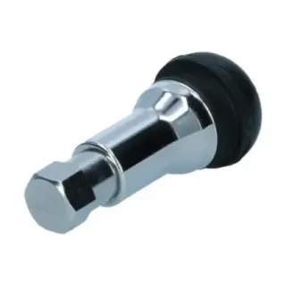 Krom dekkventil diameter 11,5 mm