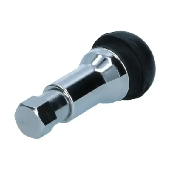 Krom dekkventil diameter 11,5 mm