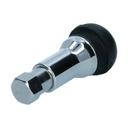 Krom dekkventil diameter 11,5 mm