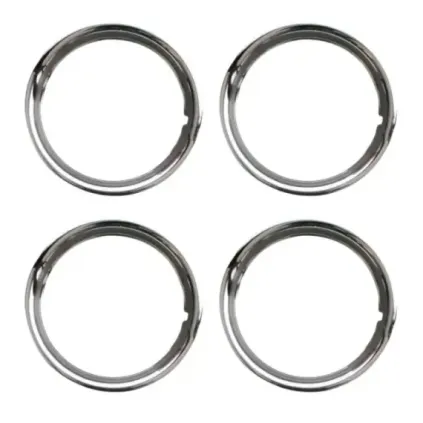 Utvendig, krom Felgring 15 tommer, S/S