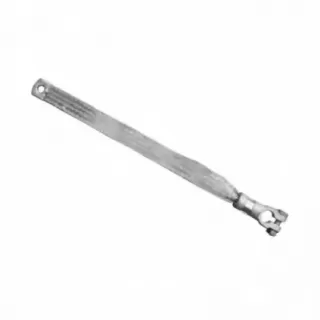 Jordings-stropp 33 cm (13 tommer), med batteriklemme