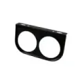 Målerfestebrakett 2 hull, 52 mm, svart