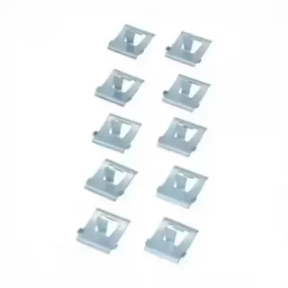 Klips for stigtrinn med 33 mm list, 10 stk