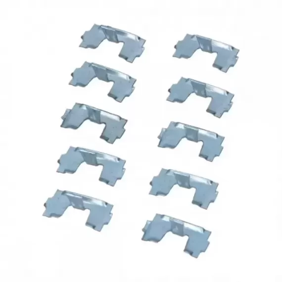 Klips for stigtrinn med 18 mm list, 10 stk