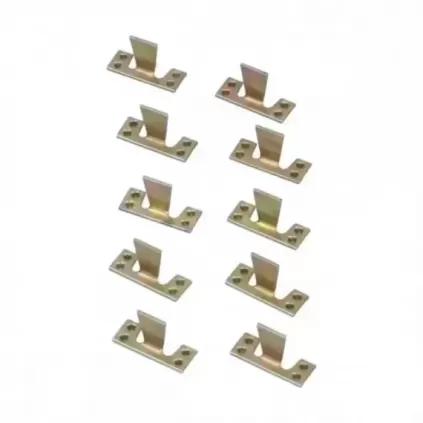 Klips for stigtrinn med 9 mm list, liten, 10 stk
