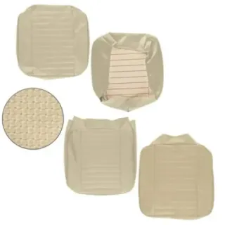Setetrekk foran, beige - gjennomgang