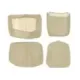 Setetrekk foran, beige - 1/3 2/3, B