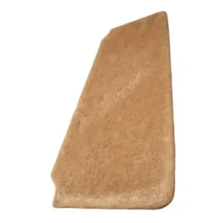 Setepolstring bunn, bak