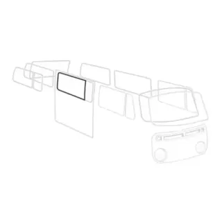 Sentral sidevinduspakning med ventilasjonsvinge