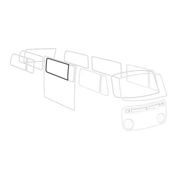 Sentral sidevinduspakning med ventilasjonsvinge