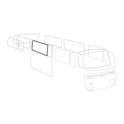 Sentral sidevinduspakning med ventilasjonsvinge
