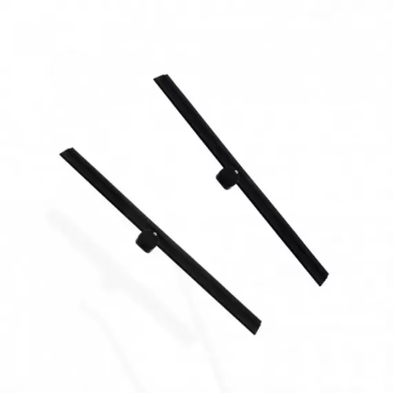 Viskerblad, sort, 245mm, 58-64