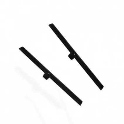 Viskerblad, sort, 245mm, 58-64