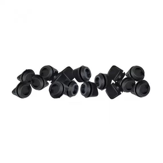Gummi inspeksjonsplugger, bremsebelegg (16 stk)