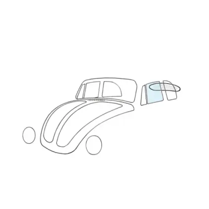 Dørvindu, venstre, cabriolet