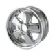 Felg 911 stil Deep6, krom, 5 bolt (5x