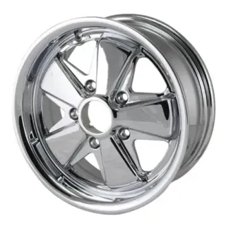 Felg 911 stil Deep6, krom, 5 bolt (5x