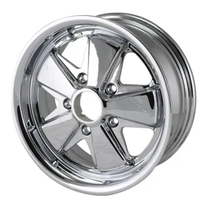 Felg 911 stil Deep6, krom, 5 bolt (5x