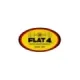 Klistremerke Flat-4, 3 stk