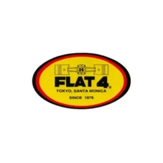 Klistremerke Flat-4, 3 stk